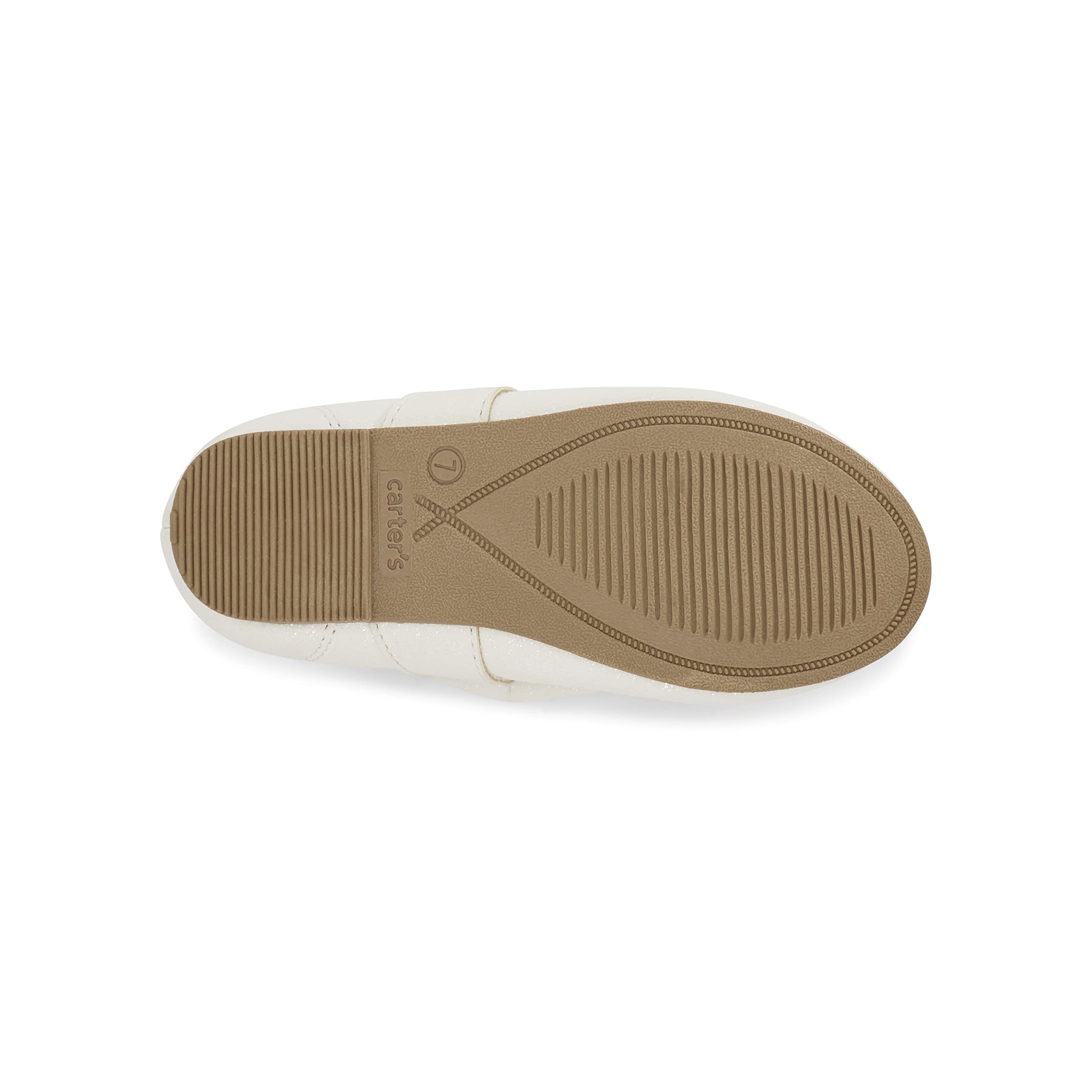 Carter's Girls Classy Dress Shoe, White - Image 6