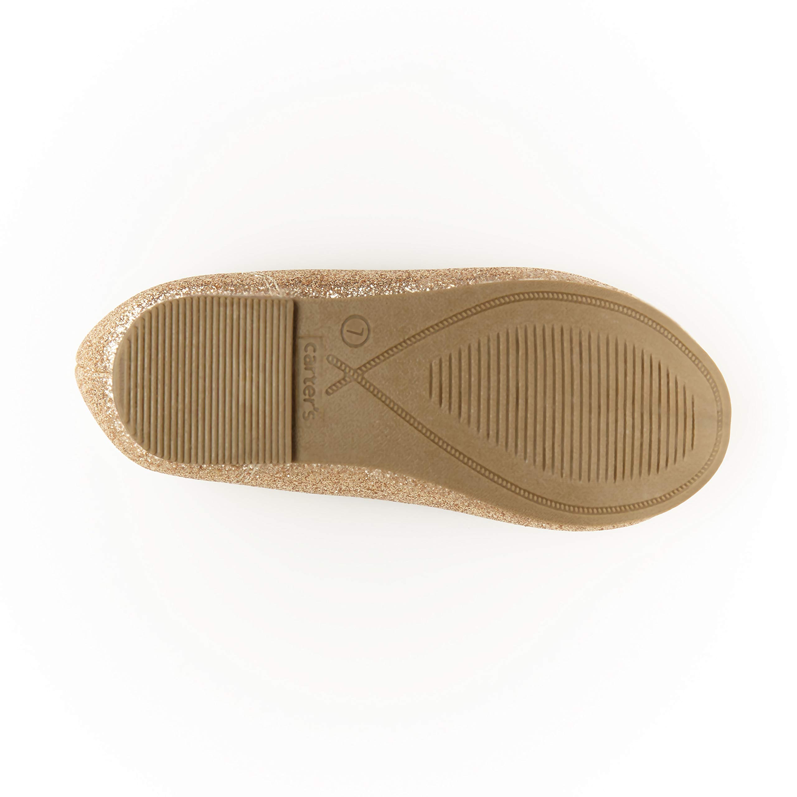 Carter's Girls' Ellaria Ballet Shoes, Gold - Image 10